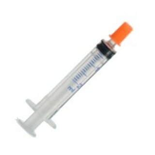 Blood gas sampling syringe up to 1-2 ml