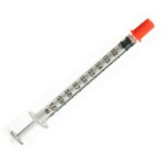 Blood gas sampling syringe up to 0.5-1 ml